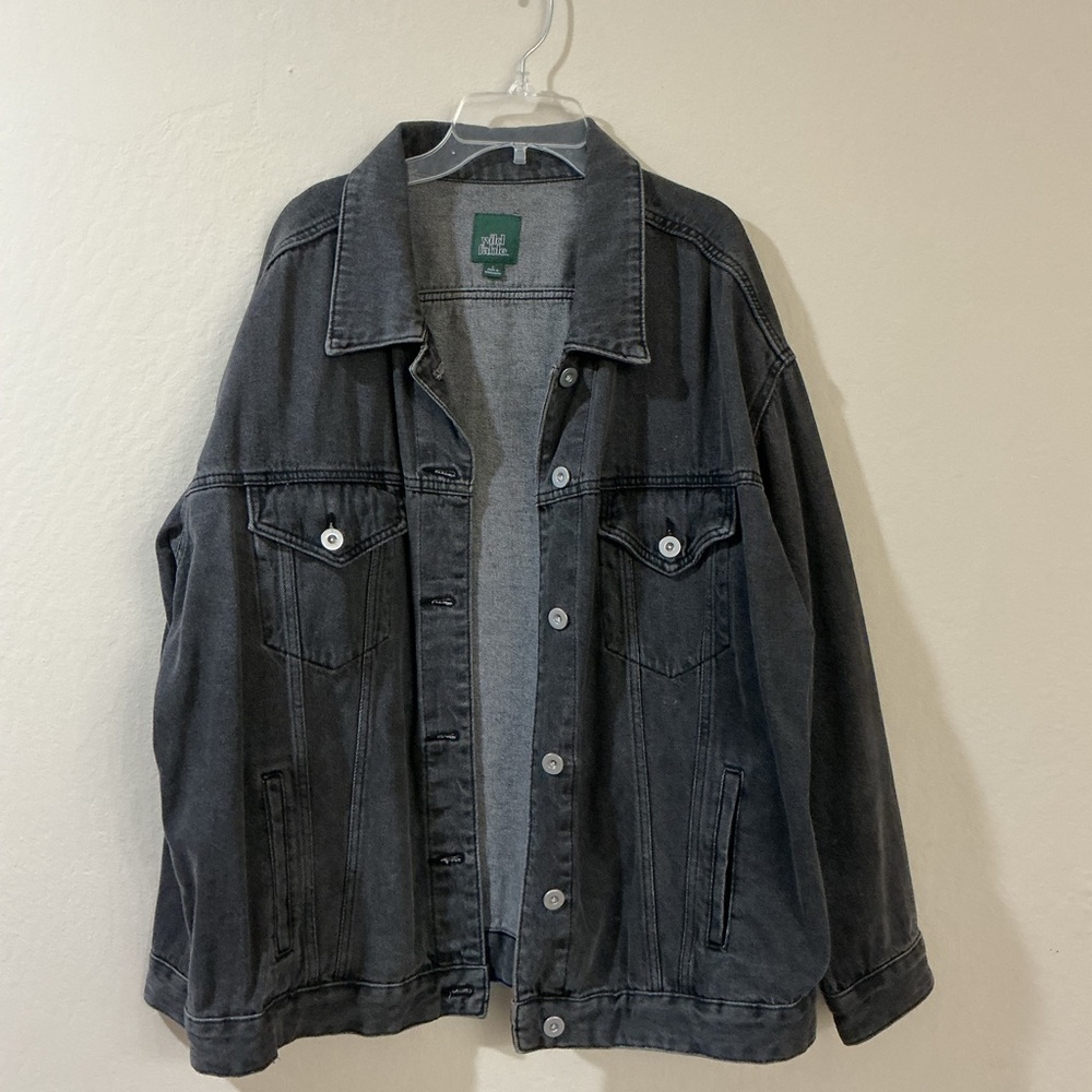 Wild Fable Black Jean Jacket